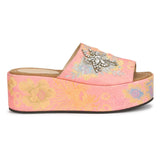 Saint Pink Open toe Slip On - SaintG