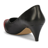 Saint Olivia Black Kitten heel pumps