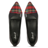 Saint Olivia Black Kitten heel pumps