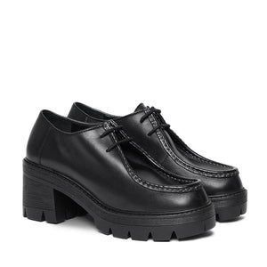 Saint Agatha Black Color Leather Ankle Boot