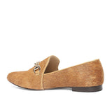 Saint Joan Tan Color Navy Leather Shoes