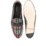 Saint Anne Multi Color Leather Shoes