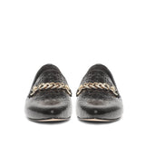 Saint Osyth  Black Color Leather Shoes