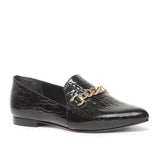 Saint Osyth  Black Color Leather Shoes