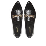 Saint Osyth  Black Color Leather Shoes