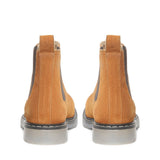 Saint Martha Tan Leather Ankle Boots