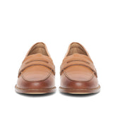 Saint Vissia Tan Color Tan Leather Shoes