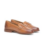 Saint Vissia Tan Color Tan Leather Shoes