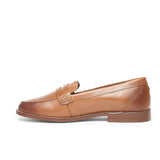 Saint Vissia Tan Color Tan Leather Shoes