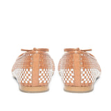 Saint Fausta Multi Woven Leather Ballerina’s