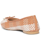 Saint Fausta Multi Woven Leather Ballerina’s