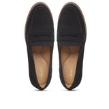 Saint Ursula  Navy  Color Leather Shoes