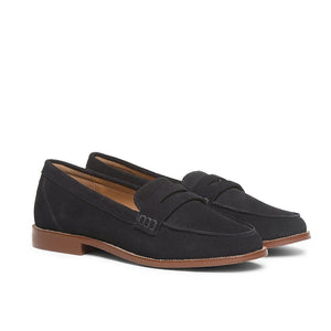 Saint Ursula  Navy  Color Leather Shoes