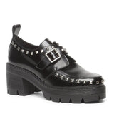 Saint Eleanore Black Color Leather Ankle Boot