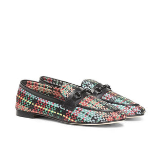 Saint Anne Multi Color Leather Shoes