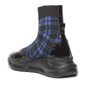 Saint Madeline Blue Suede Leather Ankle Boot