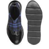 Saint Madeline Blue Suede Leather Ankle Boot