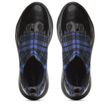 Saint Madeline Blue Suede Leather Ankle Boot