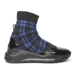 Saint Madeline Blue Suede Leather Ankle Boot