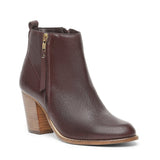 Saint Alexa Brown Leather Ankle Boots