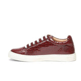 Saint Blaise Red Leather  Sneakers.
