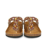 Saint Fadil Tan Leather Flat - SaintG