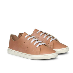 Saint Juliette Tan Leather  Sneakers. - SaintG