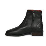 Saint Black Leather Ankle Boot