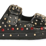 Emily Studded Double Buckle Sandal