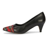 Saint Olivia Black Kitten heel pumps