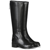 Saint Rachele Black Leather Knee High Boots