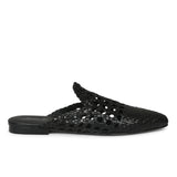 Saint Messy Woven Leather Flats Muels. - SaintG