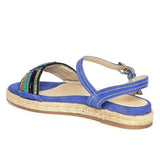 Saint G Blue Leather Flats - SaintG