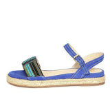 Saint G Blue Leather Flats - SaintG