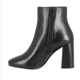Saint Alexa Black Leather Ankle Boots