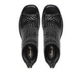 Anna Woven High Ankle Sandal