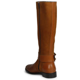 Saint Trinity Tan Leather Knee high Boots