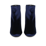 Saintg Blue Suede Leather Ankle Boot
