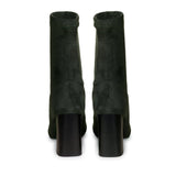 Saint Eleanor Grey Stretch Suede High Ankle Boots