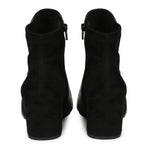 Saint Rita Black Leather Ankle Boots - SaintG India 