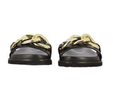 Saint Kiera Black Chain-Link Trim Slides