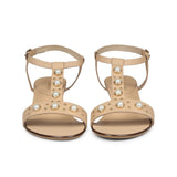 Saint Perlia Beige Wedges.