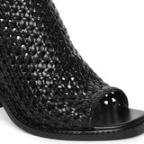 Saint Anna Woven High Ankle Block Heels
