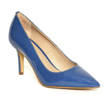 Saint Melissa Blue Patent Leather Pumps