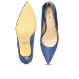 Saint Melissa Blue Patent Leather Pumps