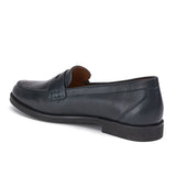 Saint Alena Dark Navy Leather Shoes