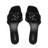 Kate Woven Mid Heeled Sandal