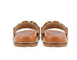 Saint Kiera Cuoio Chain-Link Trim Slides