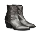 Saint Grey Leather Ankle Boot