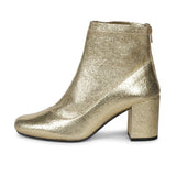 Saint Gold Leather Ankle Boot